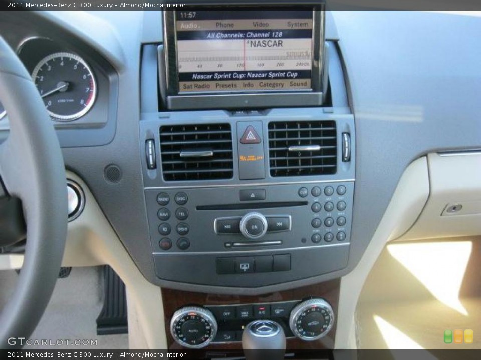 Almond/Mocha Interior Controls for the 2011 Mercedes-Benz C 300 Luxury #39209654