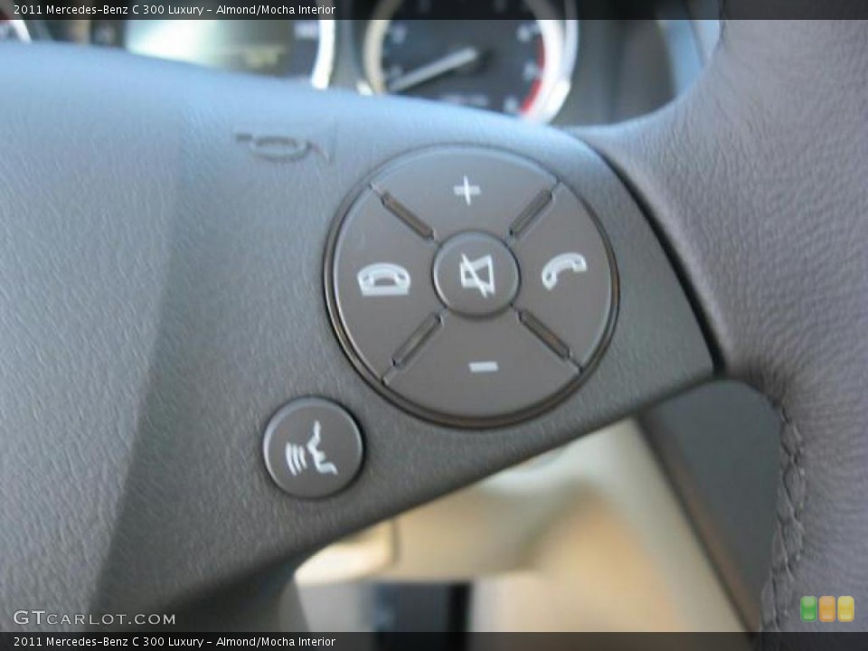 Almond/Mocha Interior Controls for the 2011 Mercedes-Benz C 300 Luxury #39209686