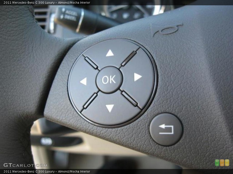 Almond/Mocha Interior Controls for the 2011 Mercedes-Benz C 300 Luxury #39209694