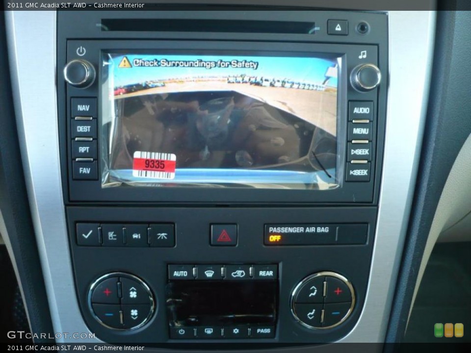 Cashmere Interior Controls for the 2011 GMC Acadia SLT AWD #39209778