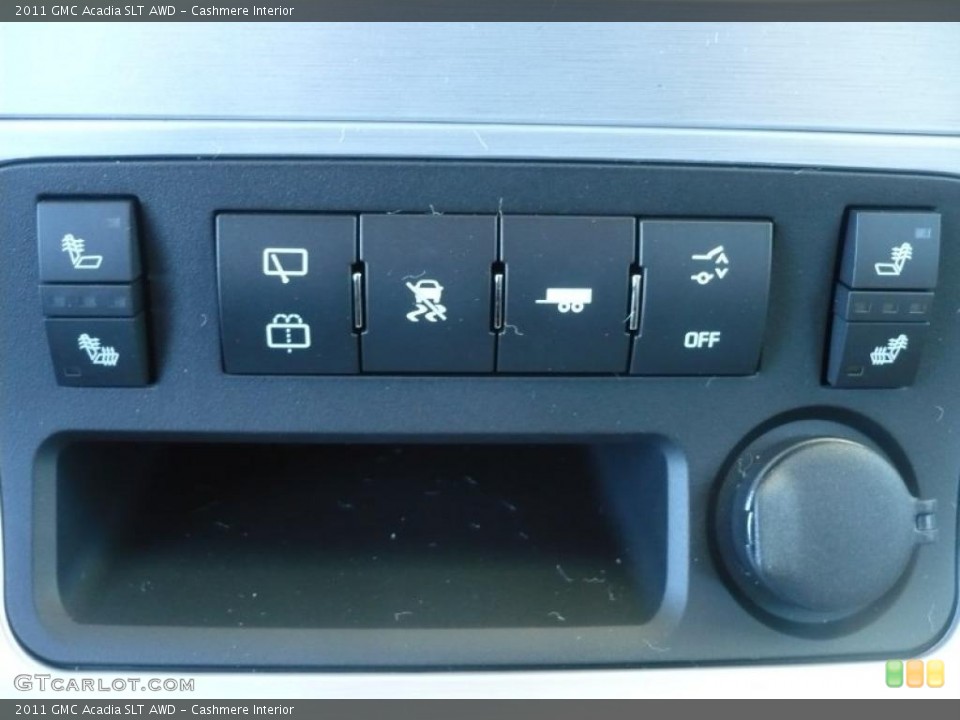 Cashmere Interior Controls for the 2011 GMC Acadia SLT AWD #39209790