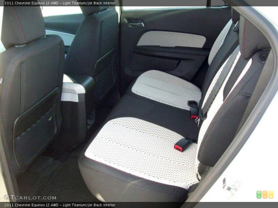 Light Titanium/Jet Black Interior Photo for the 2011 Chevrolet Equinox LS AWD #39210046