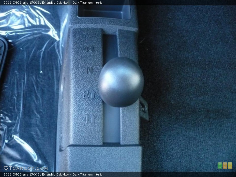 Dark Titanium Interior Controls for the 2011 GMC Sierra 1500 SL Extended Cab 4x4 #39210094