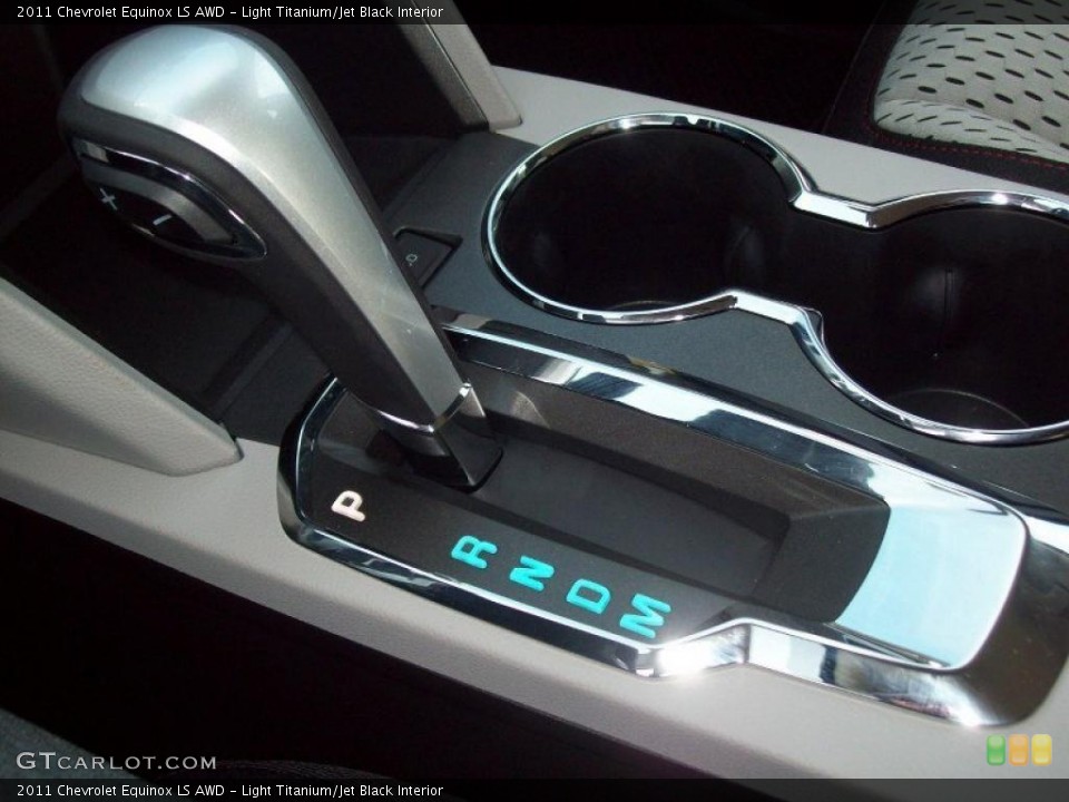 Light Titanium/Jet Black Interior Transmission for the 2011 Chevrolet Equinox LS AWD #39210134