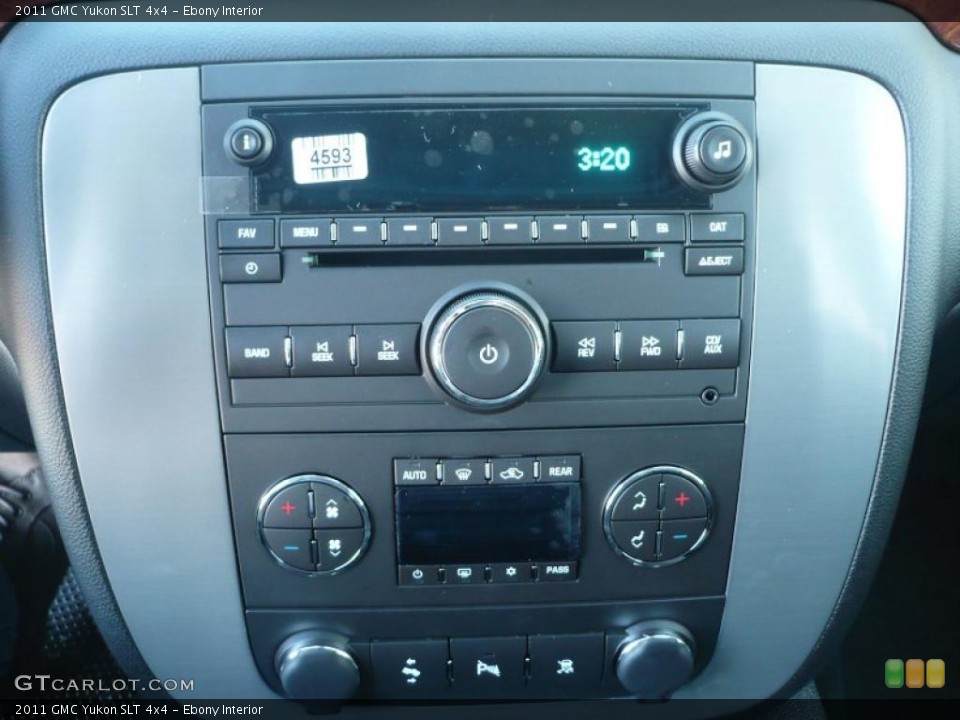 Ebony Interior Controls for the 2011 GMC Yukon SLT 4x4 #39210238