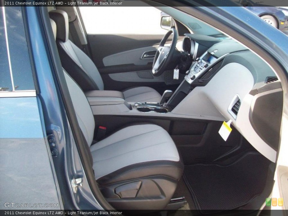 Light Titanium/Jet Black Interior Photo for the 2011 Chevrolet Equinox LTZ AWD #39210262