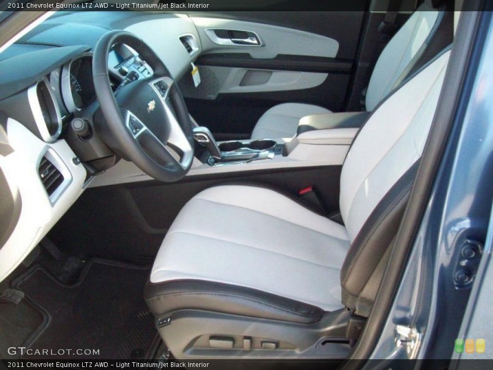Light Titanium/Jet Black Interior Photo for the 2011 Chevrolet Equinox LTZ AWD #39210466