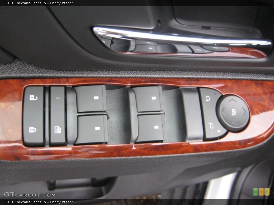 Ebony Interior Controls for the 2011 Chevrolet Tahoe LS #39210574