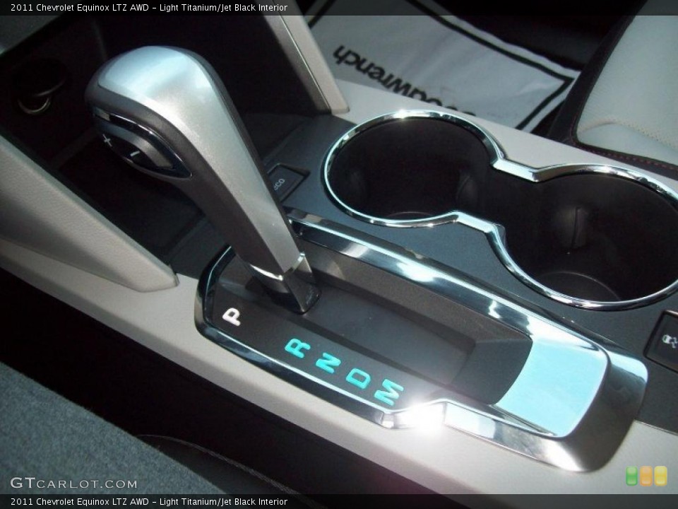 Light Titanium/Jet Black Interior Transmission for the 2011 Chevrolet Equinox LTZ AWD #39210594
