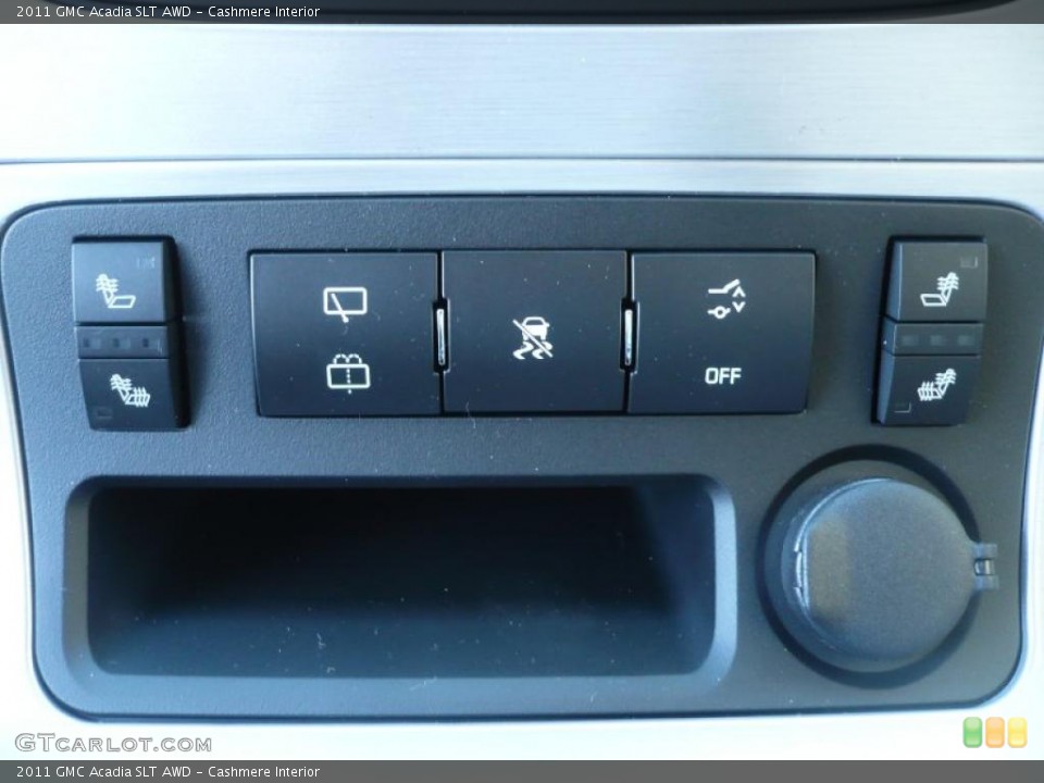 Cashmere Interior Controls for the 2011 GMC Acadia SLT AWD #39210738