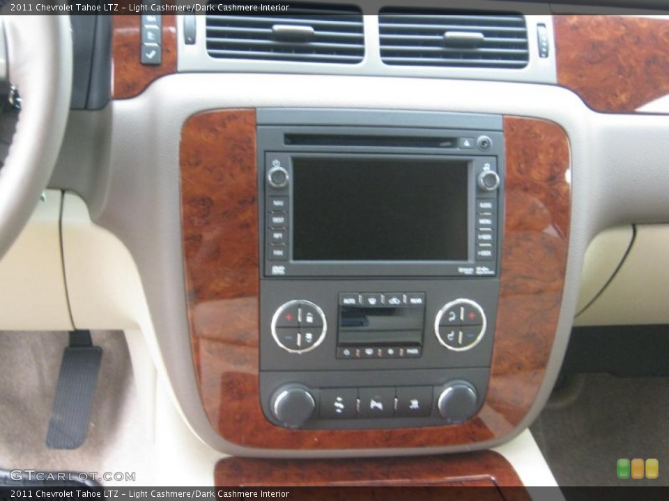 Light Cashmere/Dark Cashmere Interior Controls for the 2011 Chevrolet Tahoe LTZ #39210862