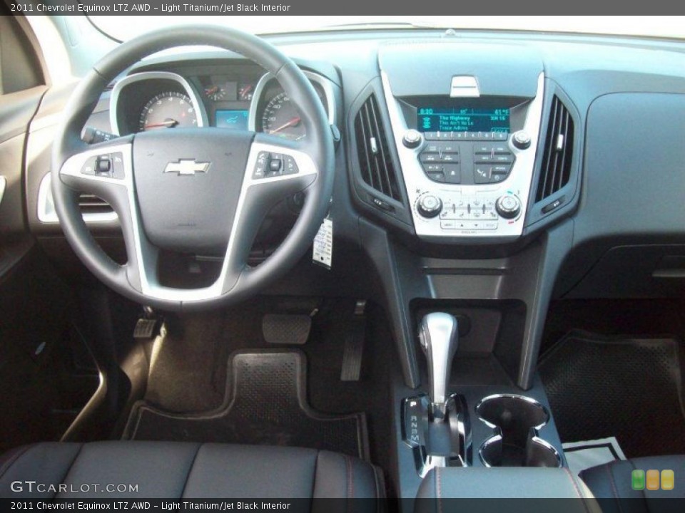 Light Titanium/Jet Black Interior Dashboard for the 2011 Chevrolet Equinox LTZ AWD #39210874