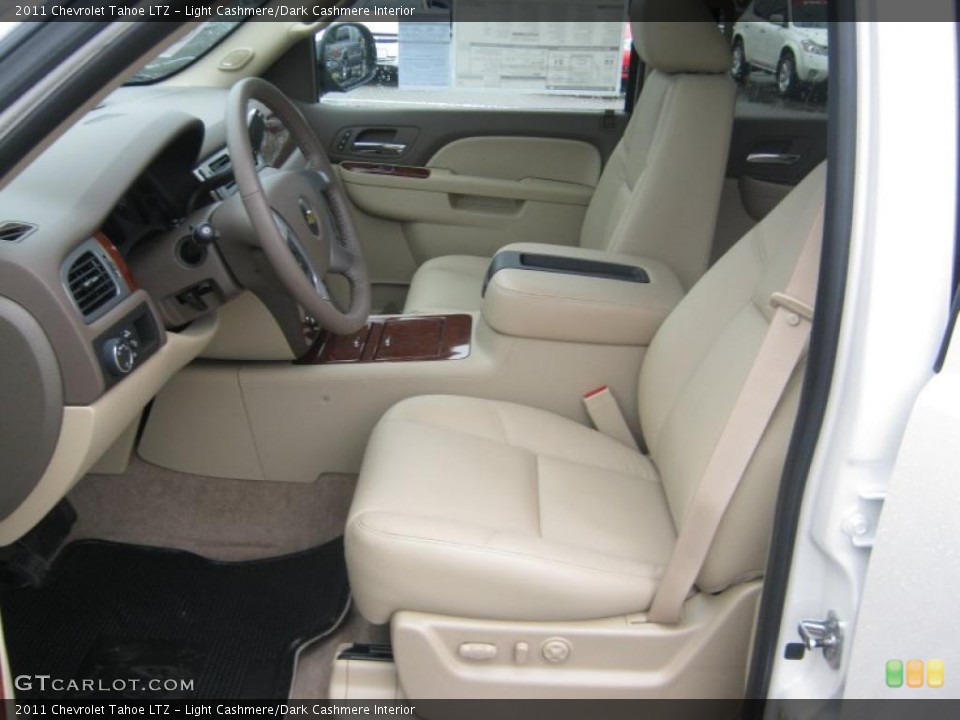 Light Cashmere/Dark Cashmere Interior Photo for the 2011 Chevrolet Tahoe LTZ #39210974