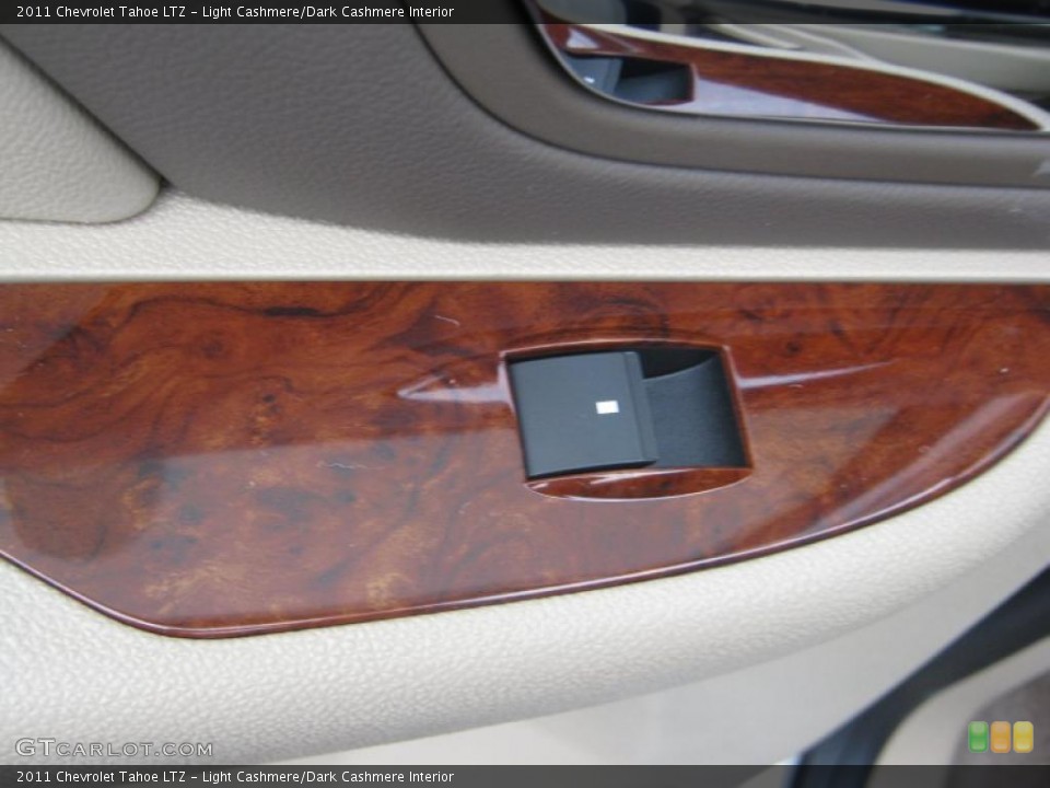Light Cashmere/Dark Cashmere Interior Controls for the 2011 Chevrolet Tahoe LTZ #39211098