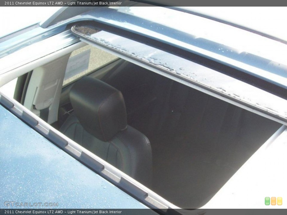 Light Titanium/Jet Black Interior Sunroof for the 2011 Chevrolet Equinox LTZ AWD #39211246