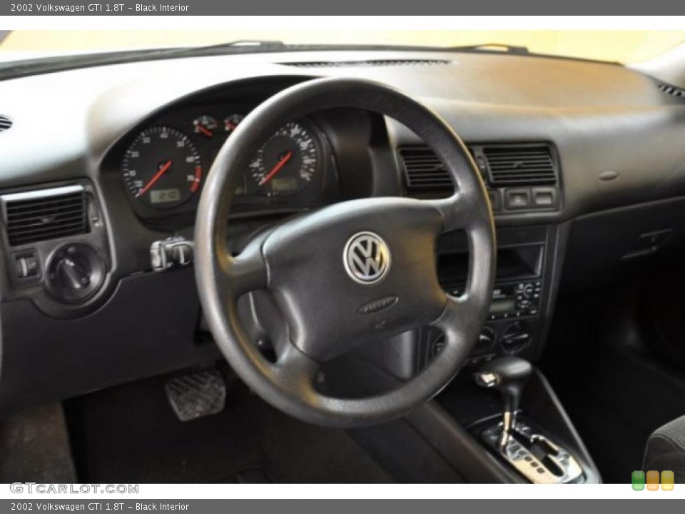 Black Interior Dashboard for the 2002 Volkswagen GTI 1.8T #39211382