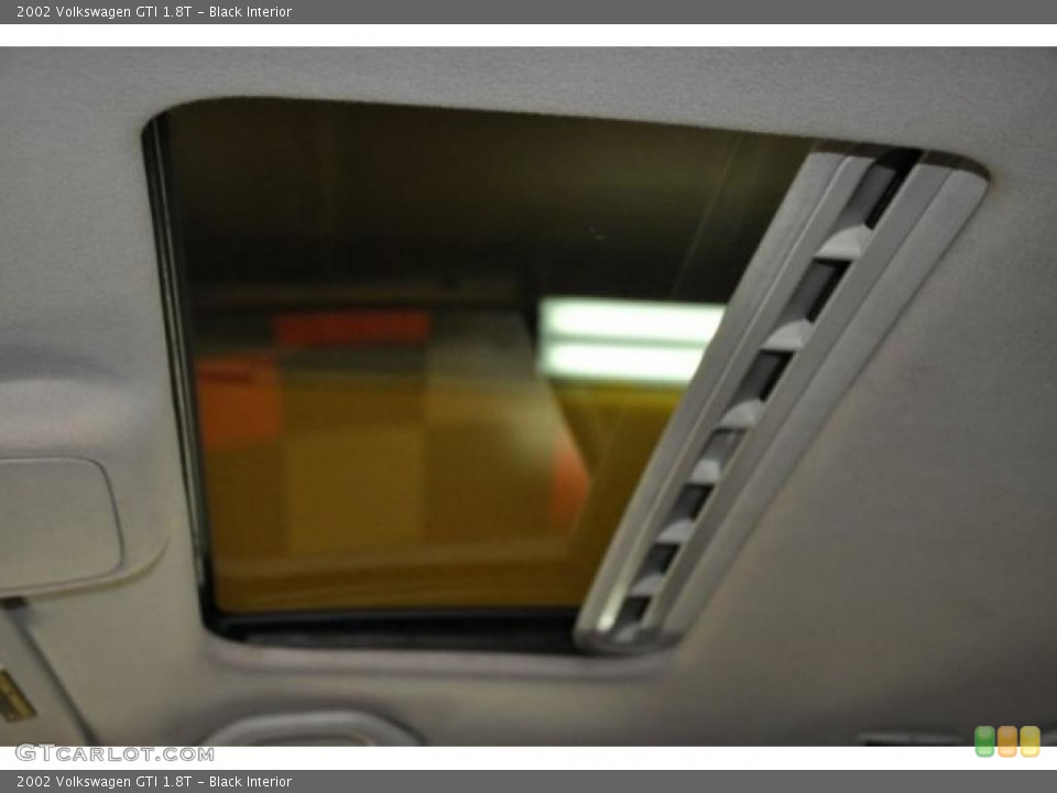 Black Interior Sunroof for the 2002 Volkswagen GTI 1.8T #39211430