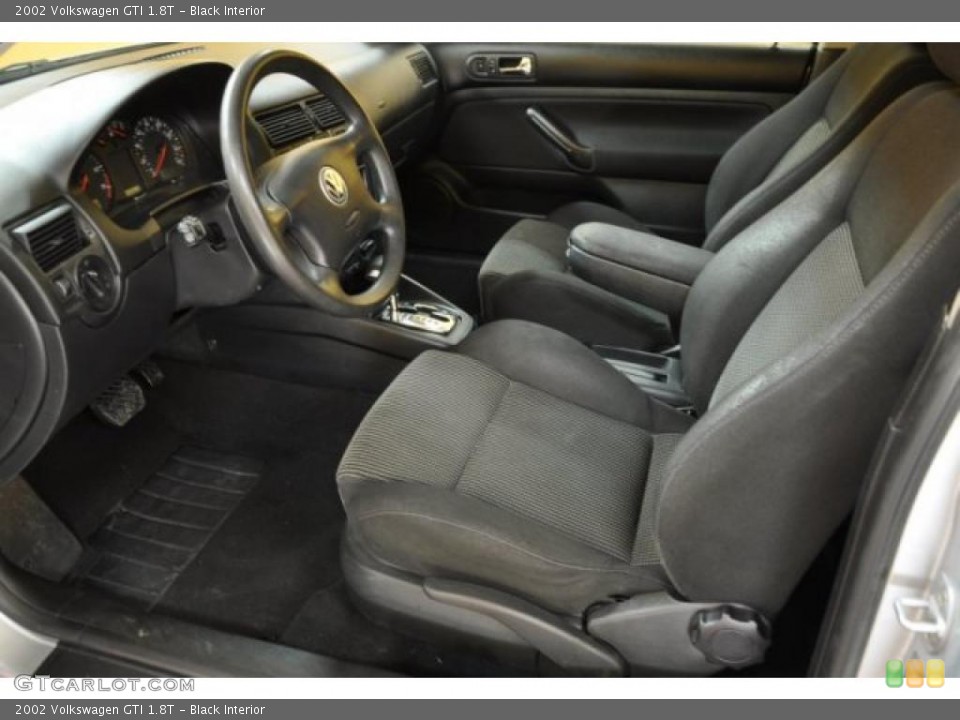 Black 2002 Volkswagen GTI Interiors