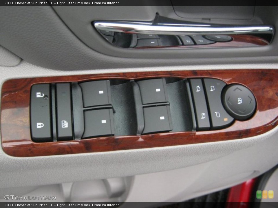 Light Titanium/Dark Titanium Interior Controls for the 2011 Chevrolet Suburban LT #39211554