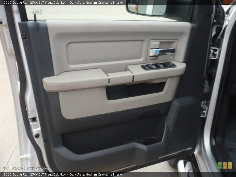 Dark Slate/Medium Graystone Interior Door Panel for the 2010 Dodge Ram 2500 SLT Mega Cab 4x4 #39211578