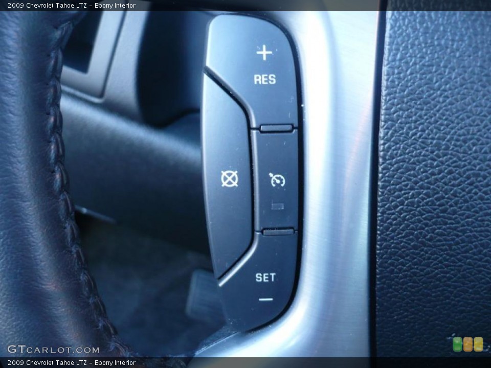 Ebony Interior Controls for the 2009 Chevrolet Tahoe LTZ #39211814