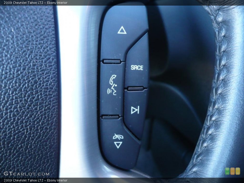 Ebony Interior Controls for the 2009 Chevrolet Tahoe LTZ #39211834