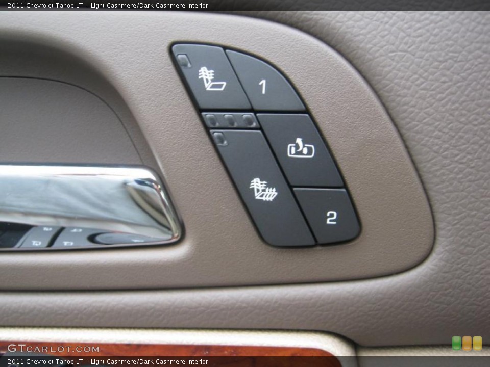 Light Cashmere/Dark Cashmere Interior Controls for the 2011 Chevrolet Tahoe LT #39212114