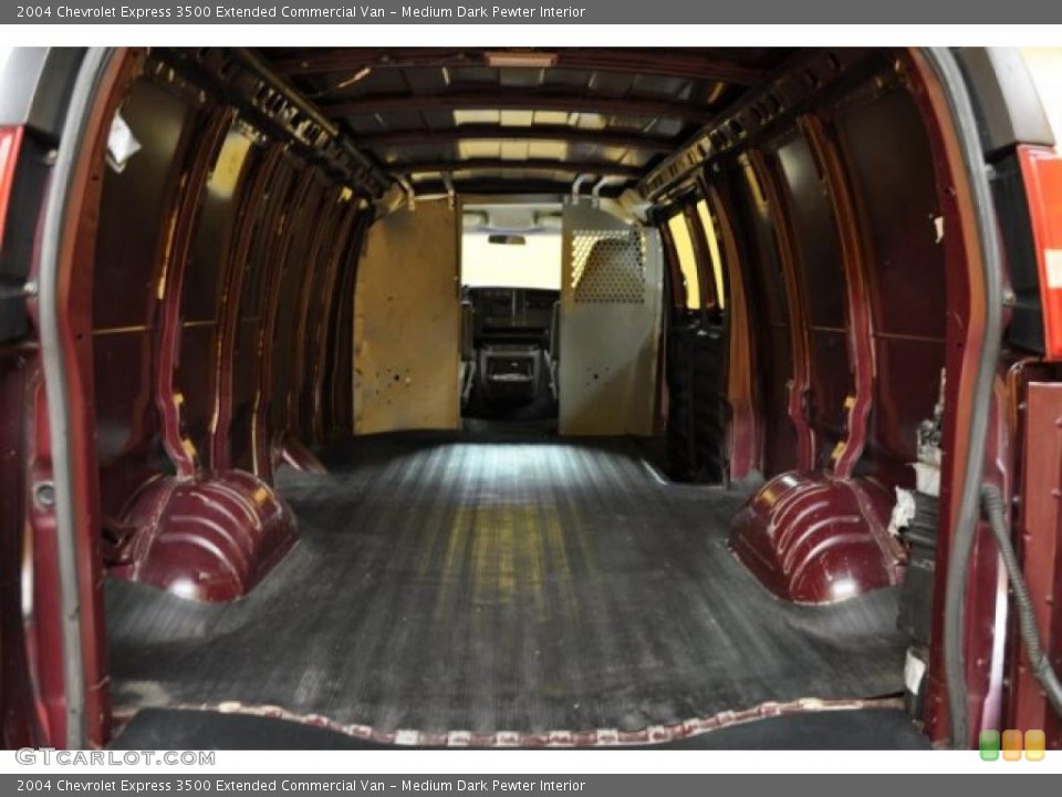 Medium Dark Pewter Interior Trunk for the 2004 Chevrolet Express 3500 Extended Commercial Van #39212318
