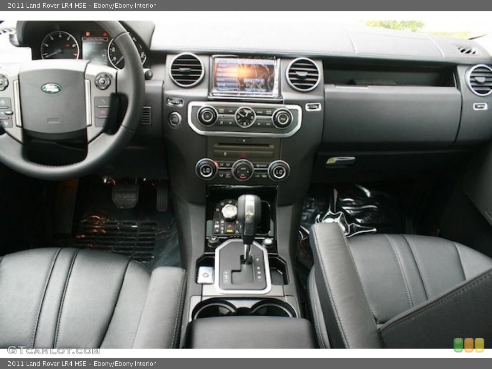 Ebony/Ebony Interior Dashboard for the 2011 Land Rover LR4 HSE #39214566
