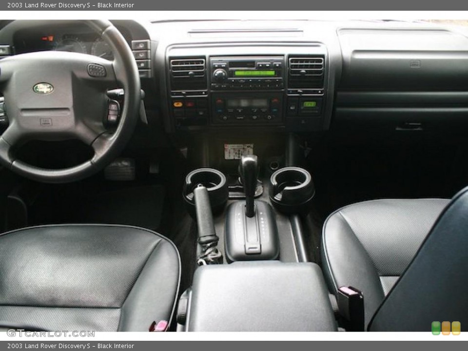 Black Interior Dashboard for the 2003 Land Rover Discovery S #39215687