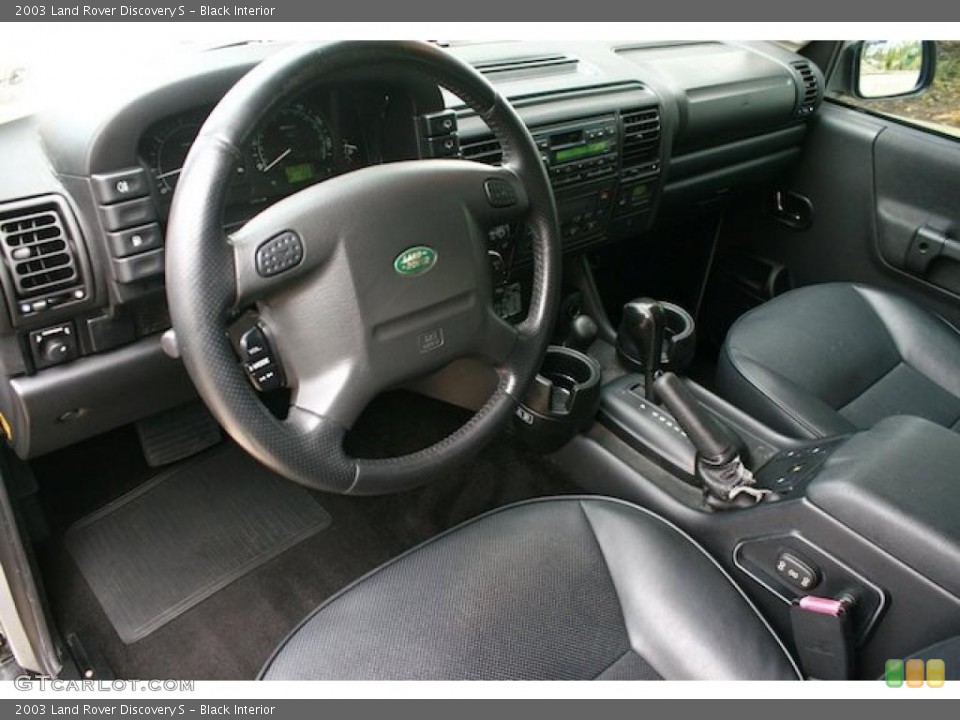 Black Interior Prime Interior for the 2003 Land Rover Discovery S #39215854