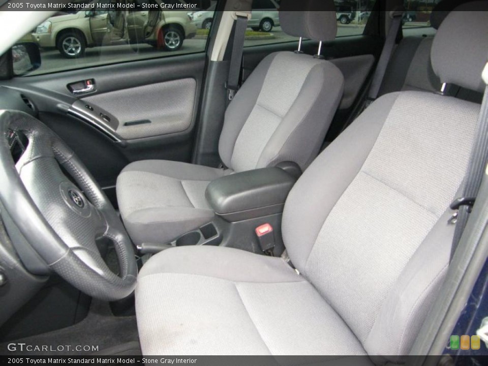Stone Gray Interior Photo for the 2005 Toyota Matrix  #39218126
