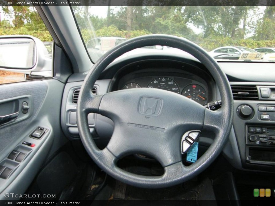 Lapis Interior Steering Wheel for the 2000 Honda Accord LX Sedan #39219190