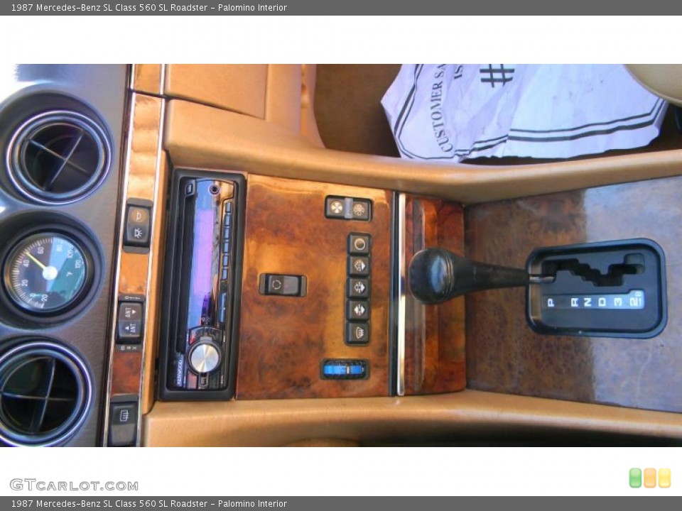 Palomino Interior Controls for the 1987 Mercedes-Benz SL Class 560 SL Roadster #39219734