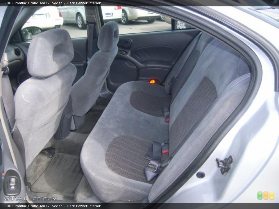 Dark Pewter Interior Photo for the 2003 Pontiac Grand Am GT Sedan #39220058