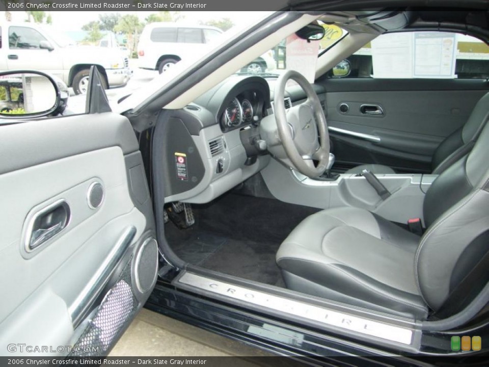 Dark Slate Gray Interior Photo for the 2006 Chrysler Crossfire Limited Roadster #39220090