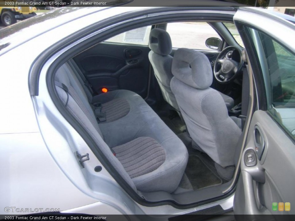 Dark Pewter Interior Photo for the 2003 Pontiac Grand Am GT Sedan #39220098