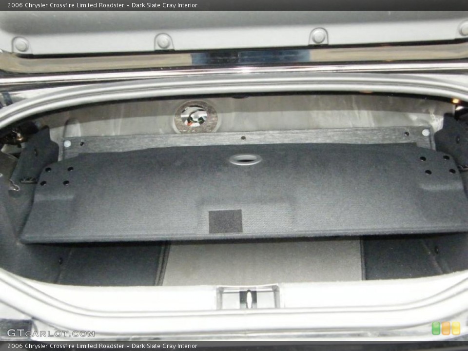 Dark Slate Gray Interior Trunk for the 2006 Chrysler Crossfire Limited Roadster #39220218