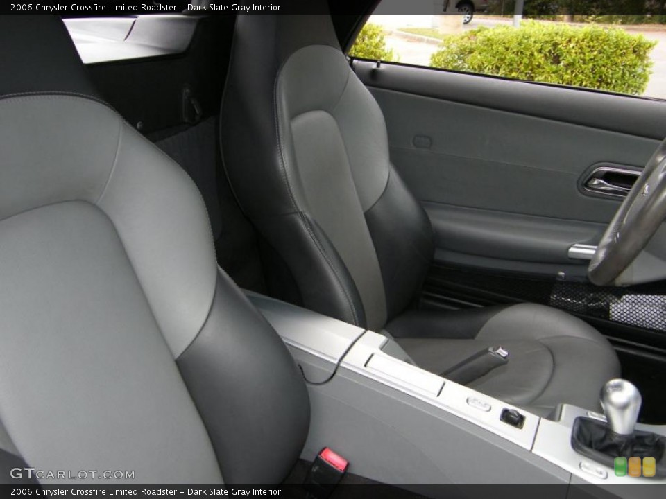 Dark Slate Gray Interior Photo for the 2006 Chrysler Crossfire Limited Roadster #39220234