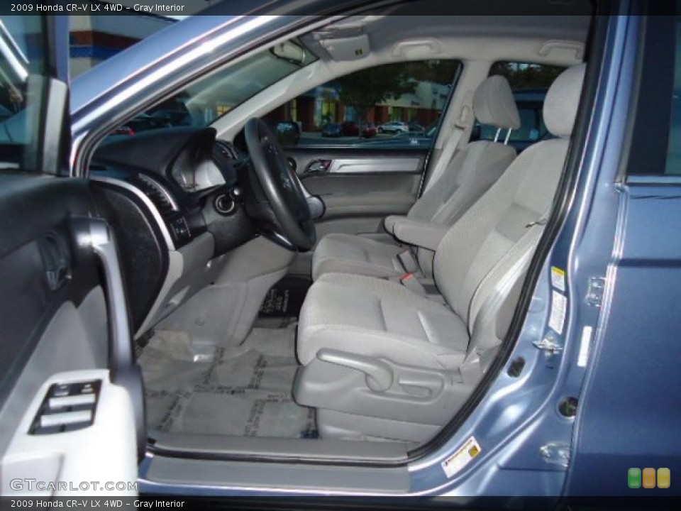 Gray Interior Photo for the 2009 Honda CR-V LX 4WD #39220610
