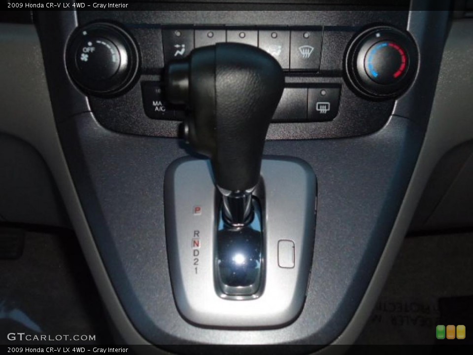 Gray Interior Transmission for the 2009 Honda CR-V LX 4WD #39220698