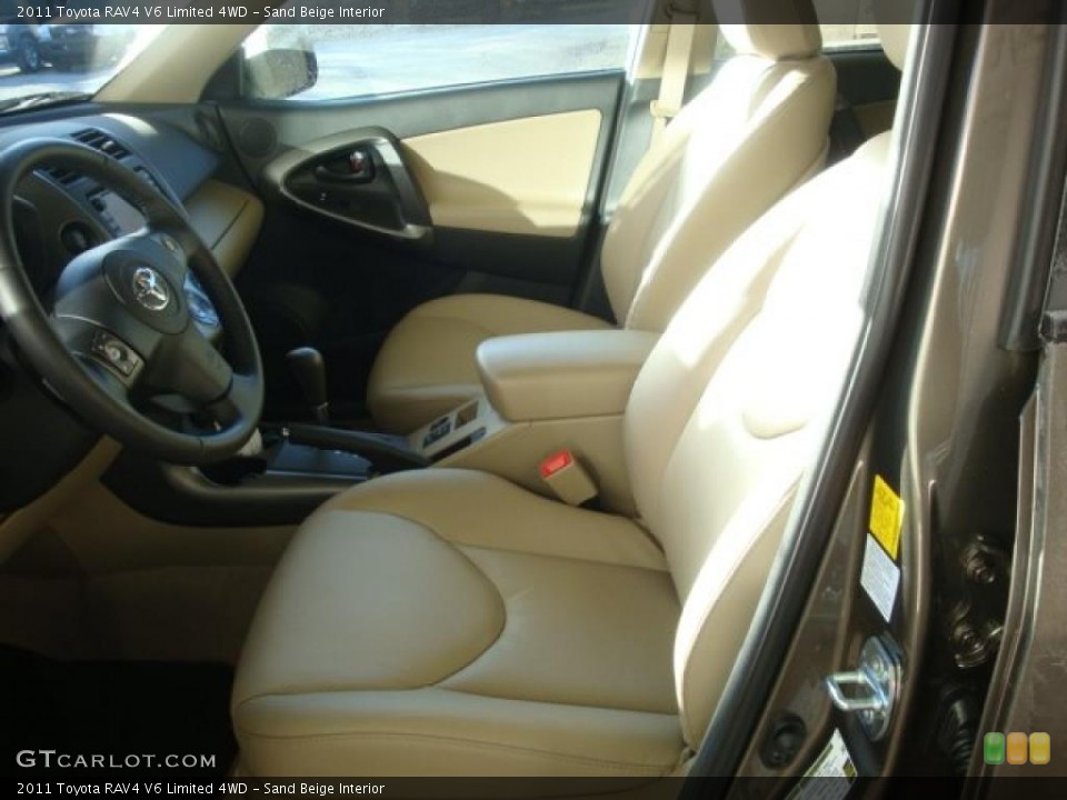 Sand Beige Interior Photo for the 2011 Toyota RAV4 V6 Limited 4WD #39221926