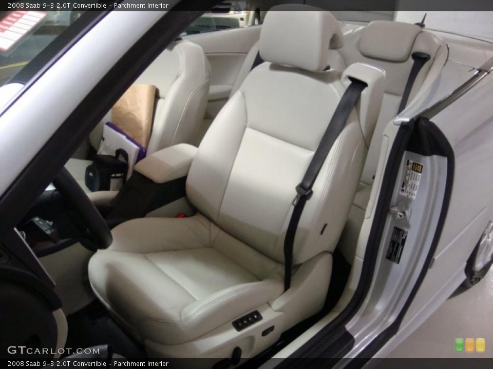 Parchment Interior Photo for the 2008 Saab 9-3 2.0T Convertible #39222586