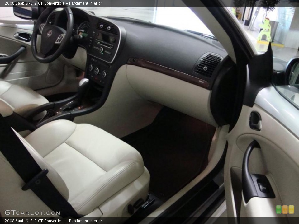 Parchment Interior Dashboard for the 2008 Saab 9-3 2.0T Convertible #39222598