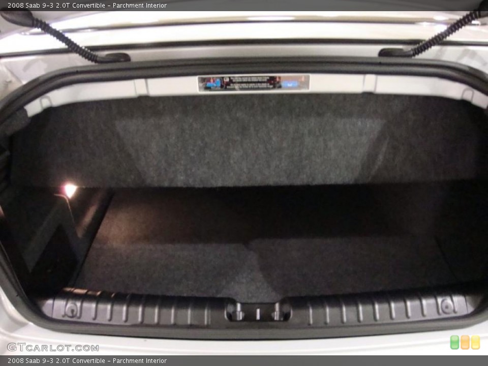 Parchment Interior Trunk for the 2008 Saab 9-3 2.0T Convertible #39222646