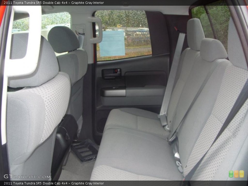 Graphite Gray Interior Photo for the 2011 Toyota Tundra SR5 Double Cab 4x4 #39222810