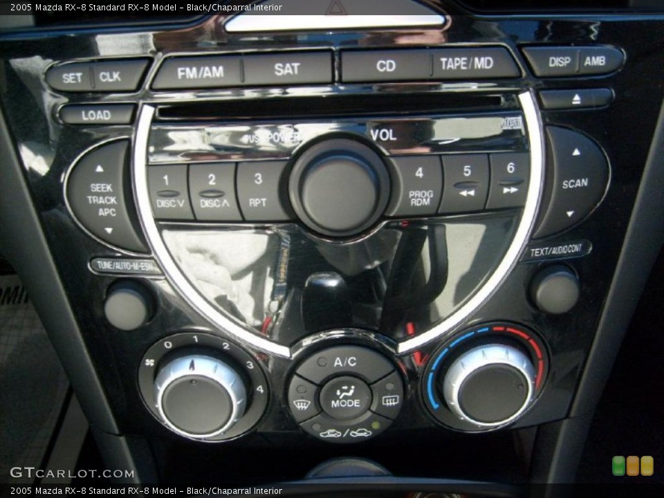 Black/Chaparral Interior Controls for the 2005 Mazda RX-8  #39222838