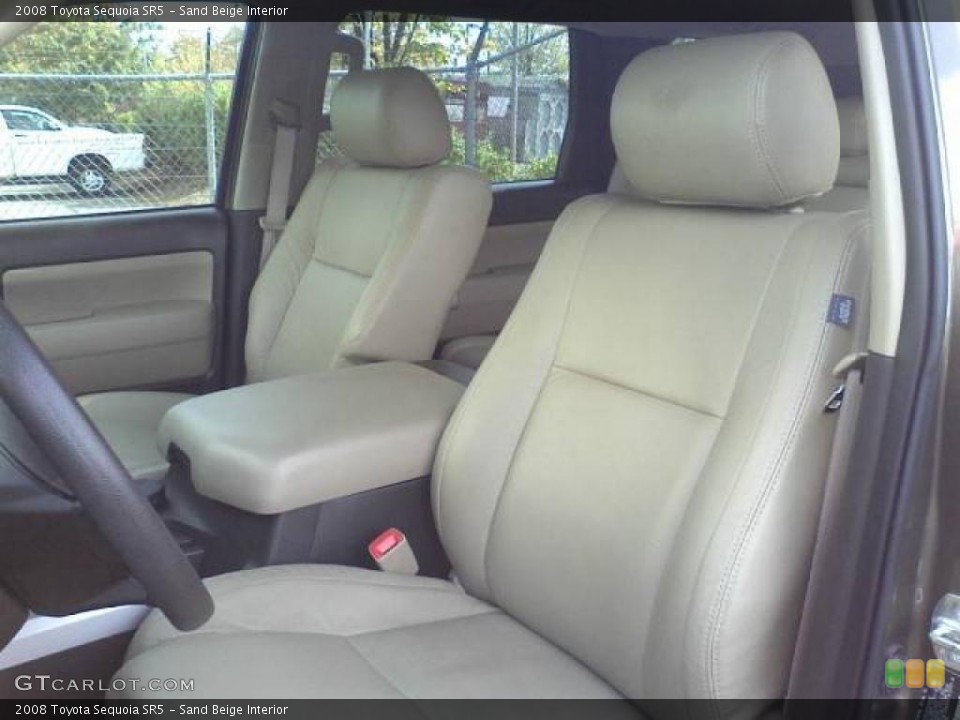 Sand Beige Interior Photo for the 2008 Toyota Sequoia SR5 #39223426