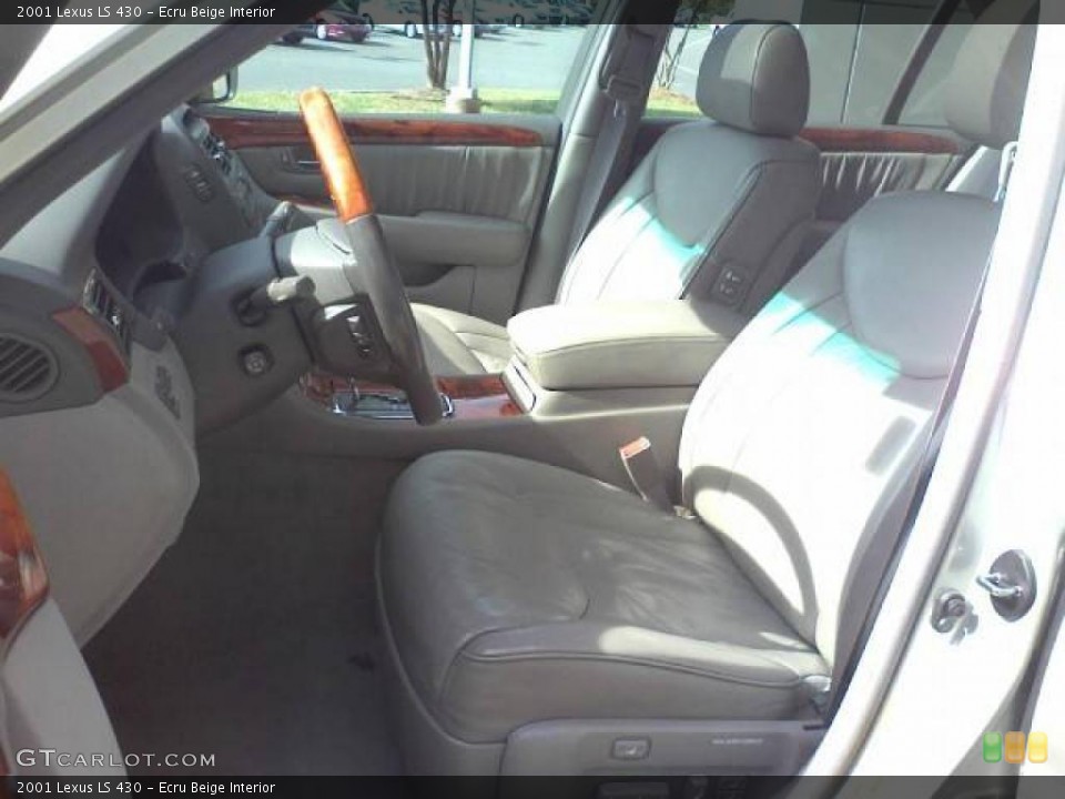 Ecru Beige Interior Photo for the 2001 Lexus LS 430 #39224342