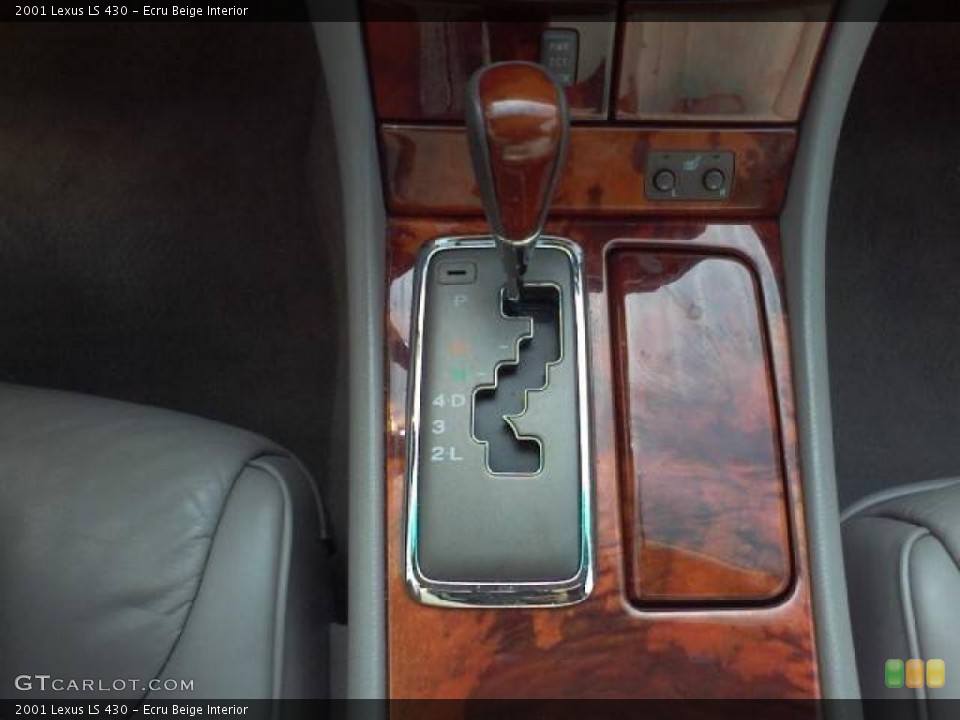 Ecru Beige Interior Transmission for the 2001 Lexus LS 430 #39224406